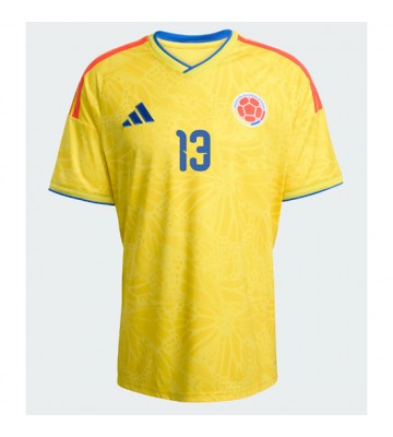 Colombia Yerry Mina #13 Hjemmebanetrøje VM 2026 Kortærmet